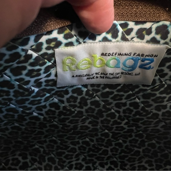 LEOPARD REBAGZ PURSE NWOT - Picture 2 of 2